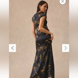 NWT Anthropologie Reformation Birch Silk Dress Size 4